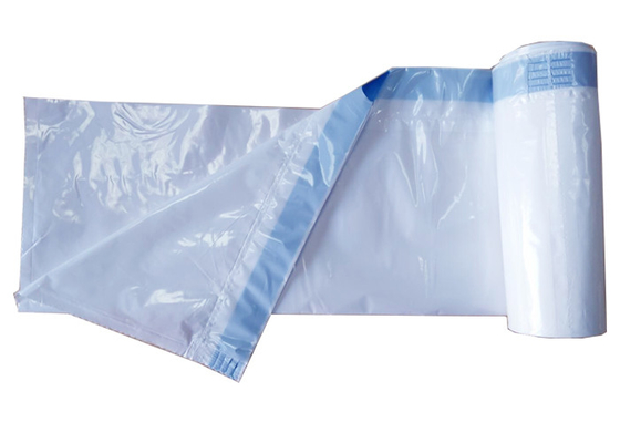 Leakproof Recyclable Reusable Bags Poly Drawstring Trash Bags