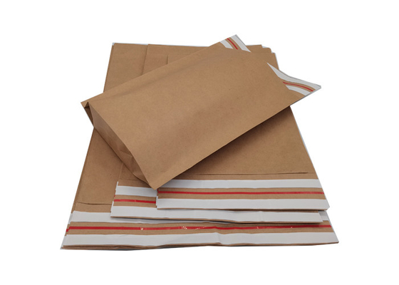 100% Sustainable 1 Layer Paper Mailing Bags Biodegradable Compostable